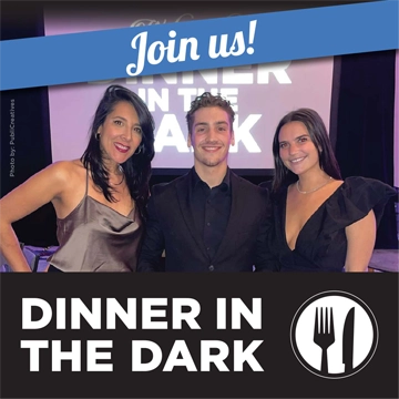 Hope in Focus Event Dinner in the Dark